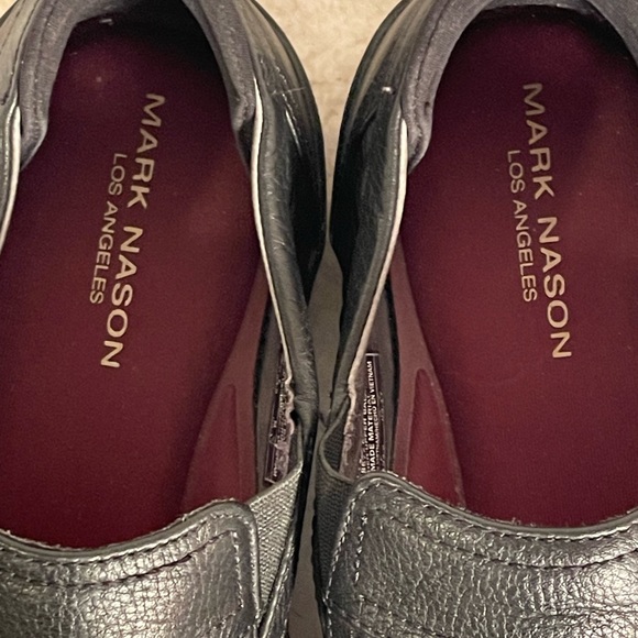 Mark Nason Men's Black Slip-On Size 9.5 - Picture 3 of 5